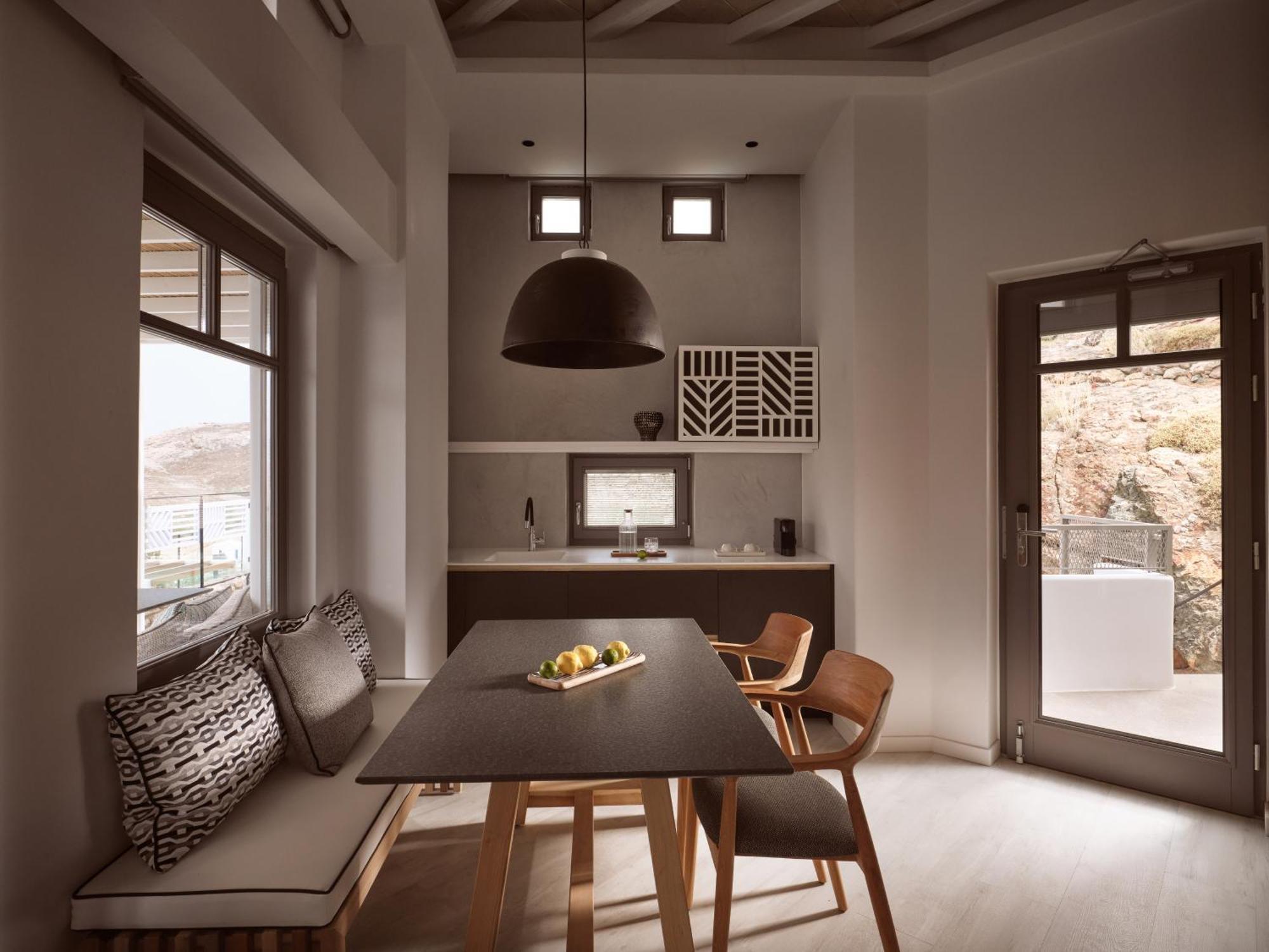 Semeli Coast Mykonos Curio Collection By Hilton Hotel Merchia Beach ภายนอก รูปภาพ