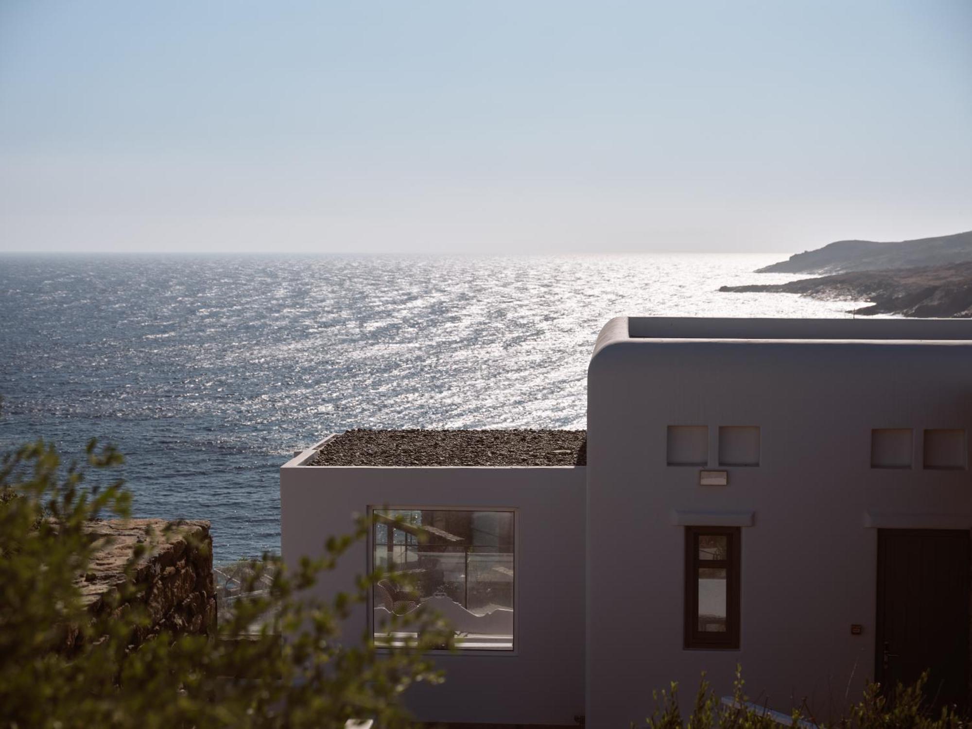 Semeli Coast Mykonos Curio Collection By Hilton Hotel Merchia Beach ภายนอก รูปภาพ